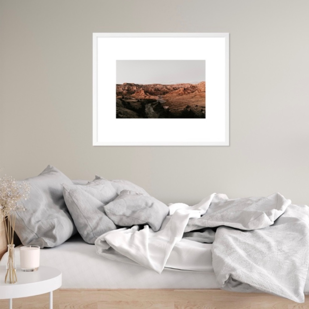 Wyoming Mountain Photography Art Print
